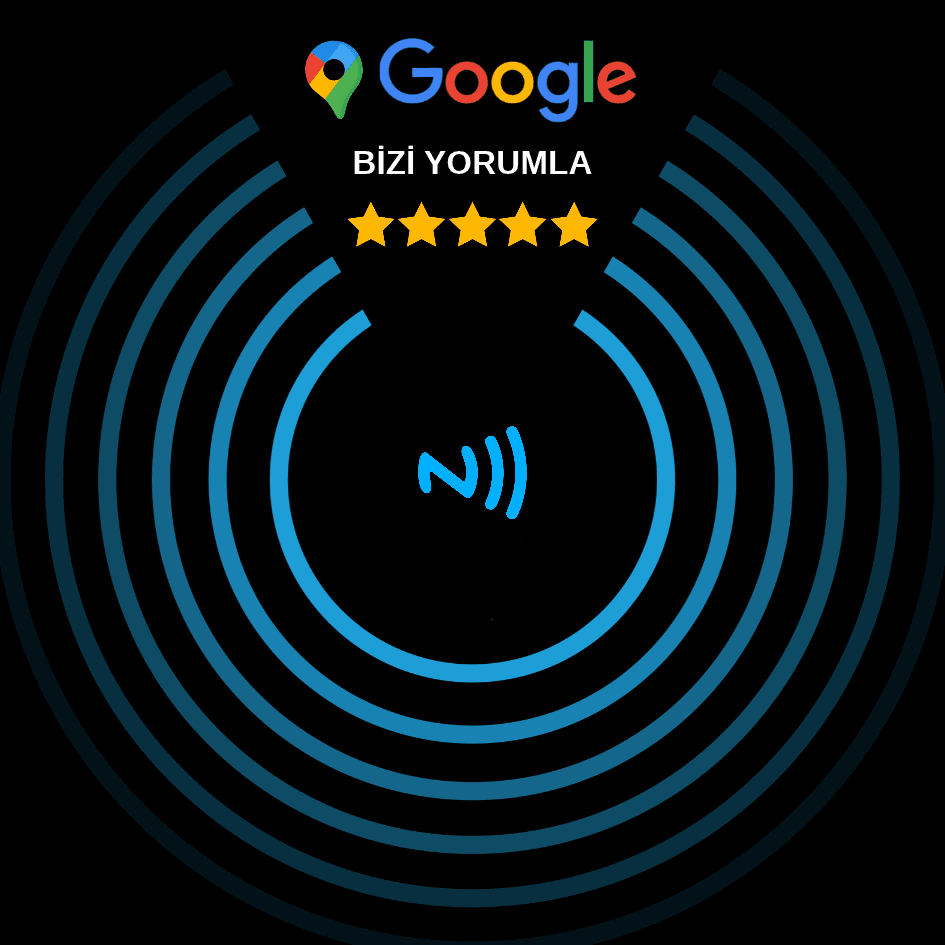 Google Yorum Kartı — Gece