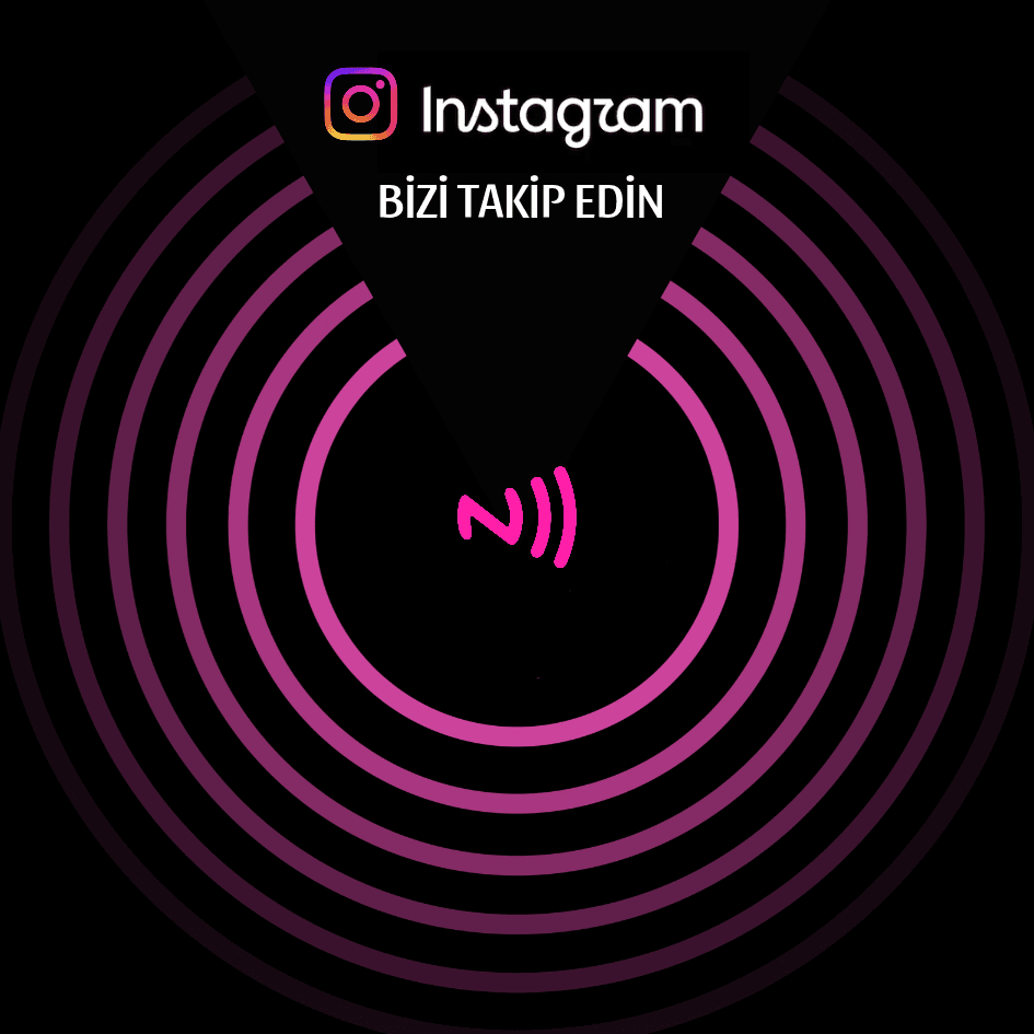 Instagram NFC kart